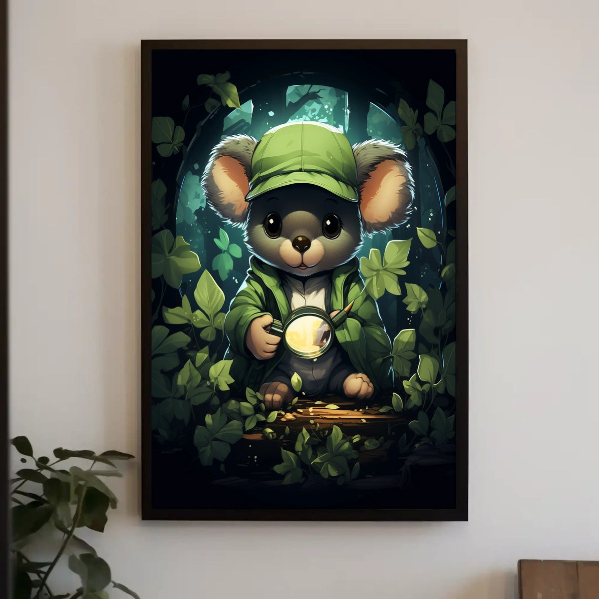 Curious Koalas Adventure Poster