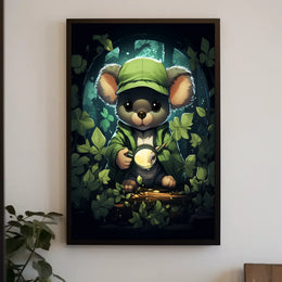 Curious Koalas Adventure Poster