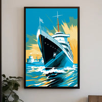 Majestic Ocean Voyage Poster