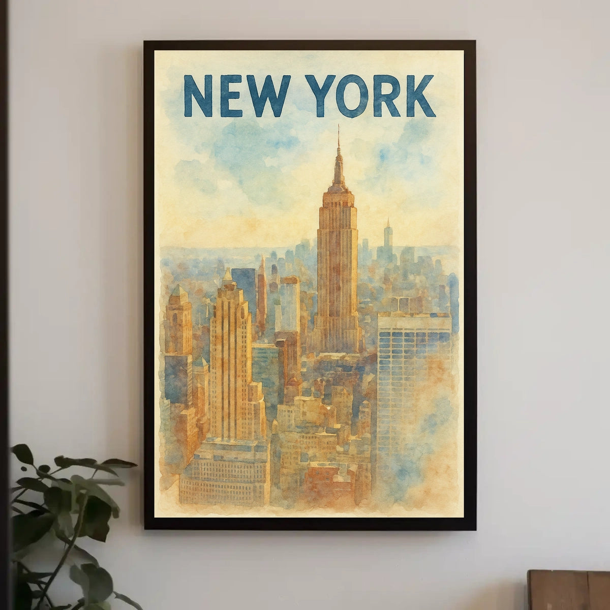 New York Skyline Poster