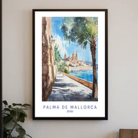 Scenic View of Palma de Mallorca Poster PosterGoat