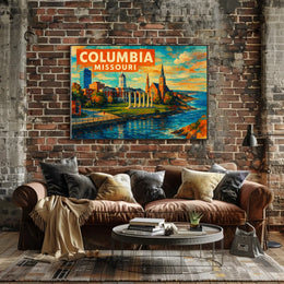 Columbia, Missouri Poster