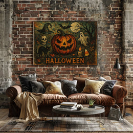 Halloween Night Gothic Collector Poster