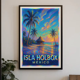 Isla Holbox, México Poster