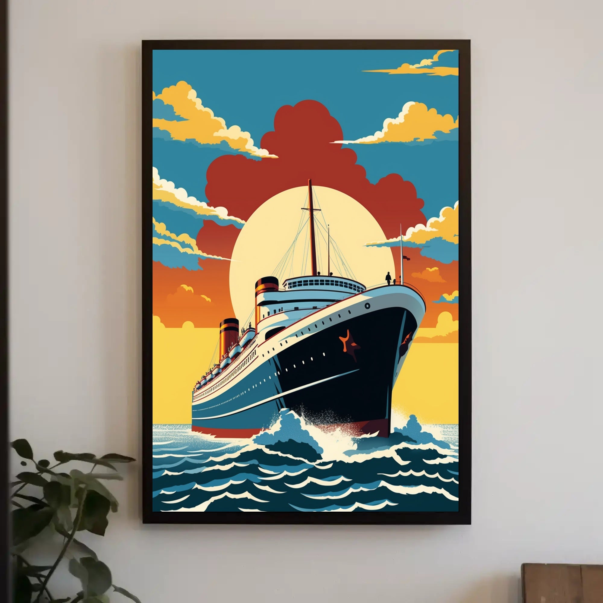 Voyage into the Sunset Poster