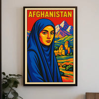 Afghanistan Cultural Portrait Poster