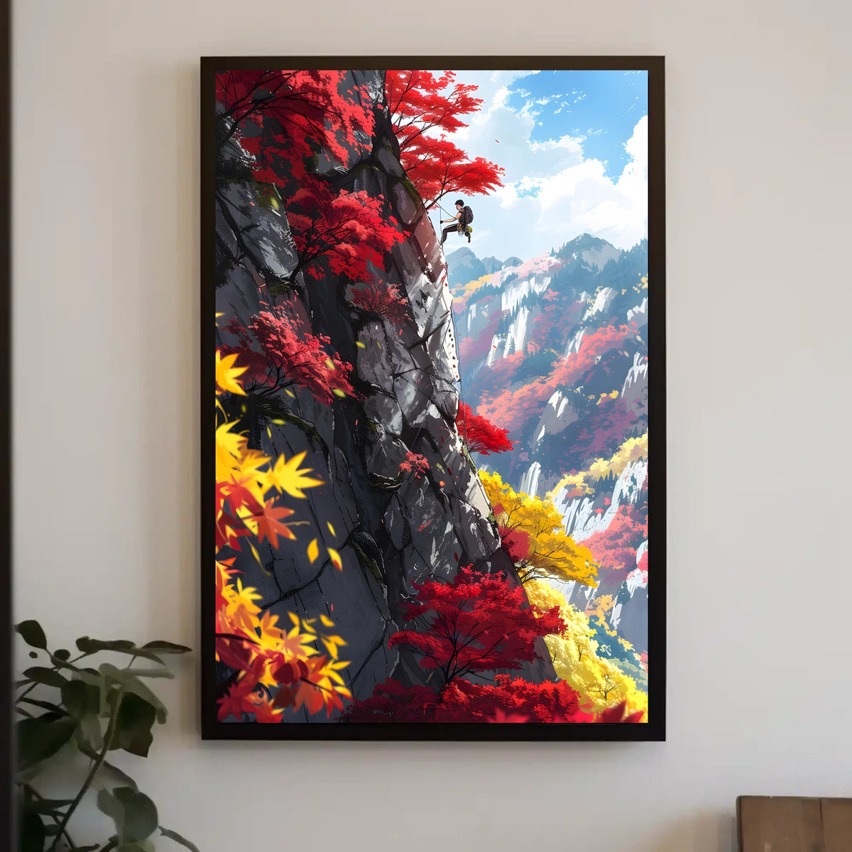 Autumn Ascent Poster