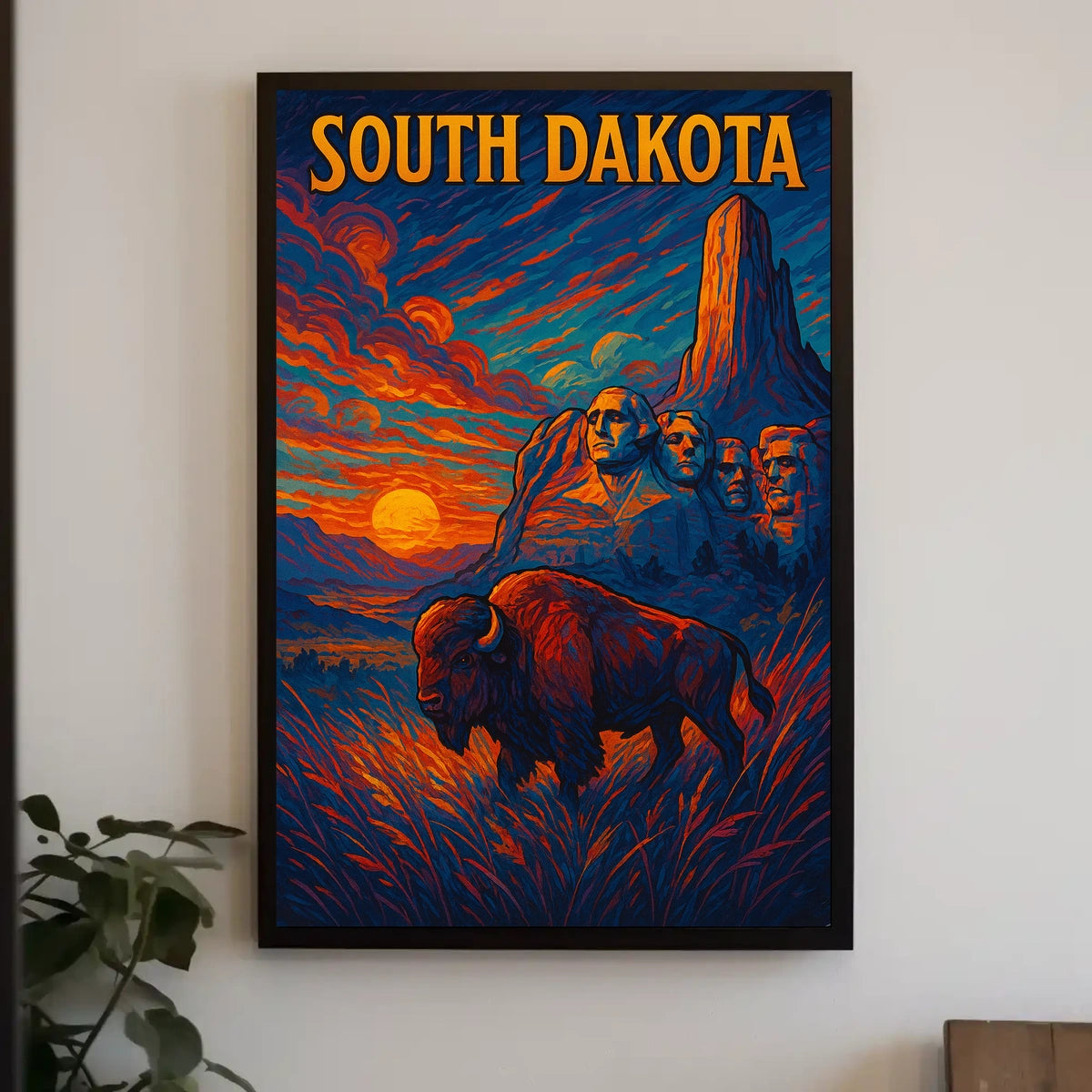 South Dakota Scenic Poster