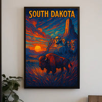 South Dakota Scenic Poster