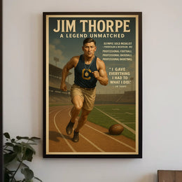 Jim Thorpe A Legend Unmatched Poster