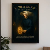 St. Catherine Labouré  The Silent Visionary Poster PosterGoat