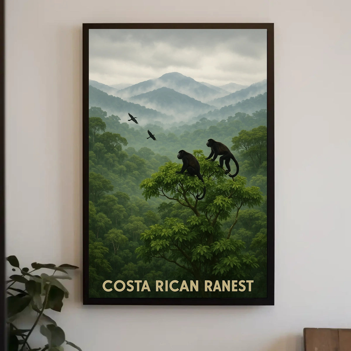 Costa Rican Rainforest Poster