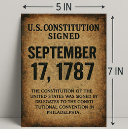 Constitution Signing September 17 1787 Poster PosterGoat