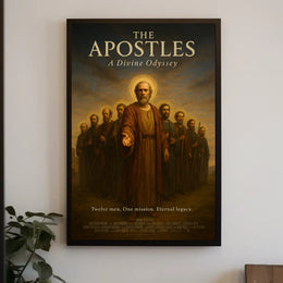 Apostles' Sacred Journey Classic Artistic Poster PosterGoat
