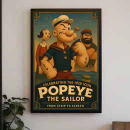 Popeye 1929 Art Poster POP-75