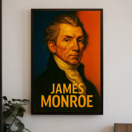 James Monroe Heritage Travel Poster
