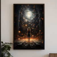 Journey To The Cosmic Vortex Poster PosterGoat
