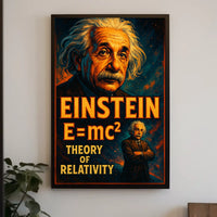 Einstein Theory Of Relativity Poster