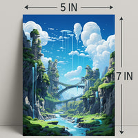 Enchanted Sky Bridges Poster