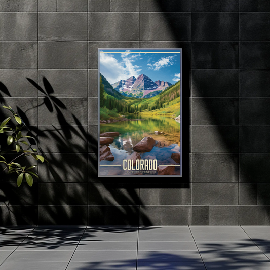 Colorado Vintage Poster