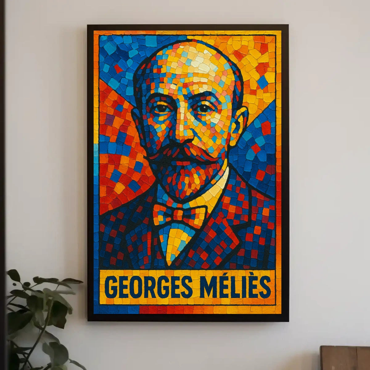 Georges Méliès Cinematic Pioneer Poster