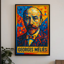 Georges Méliès Cinematic Pioneer Poster