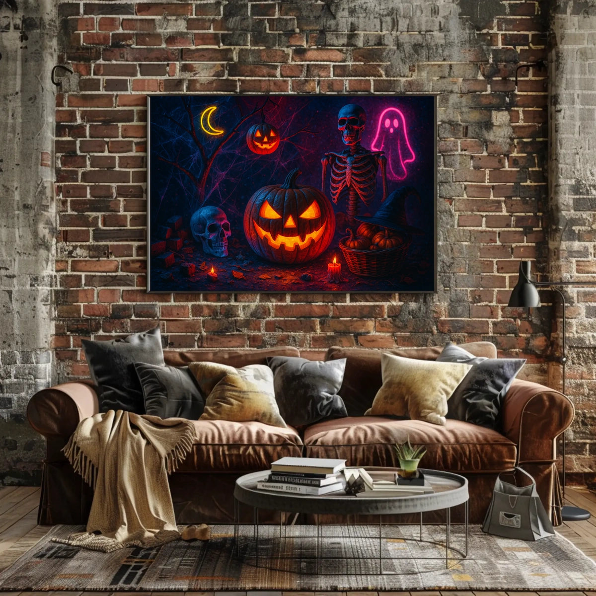 Spooky Halloween Night Gothic Realism Collector Enthusiasts Museum Quality Timeless Wall Art Poster