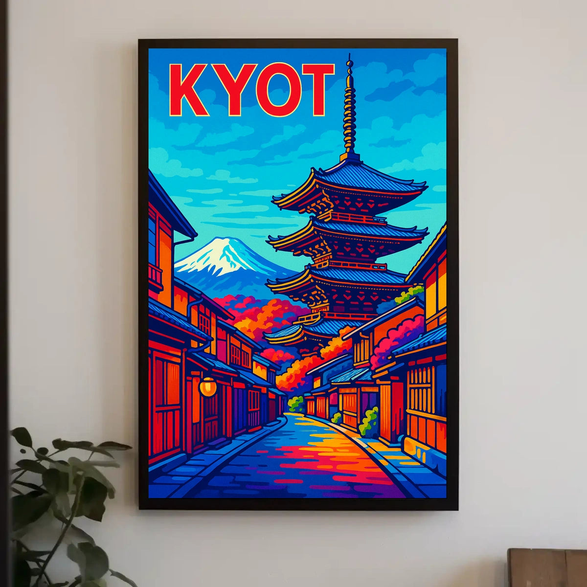 Kyoto Vibrance Poster