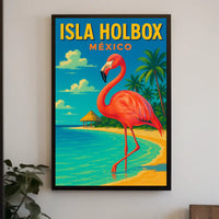 Isla Holbox Tropical Paradise Poster