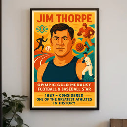 Celebrating a Legendary Athlete Poster