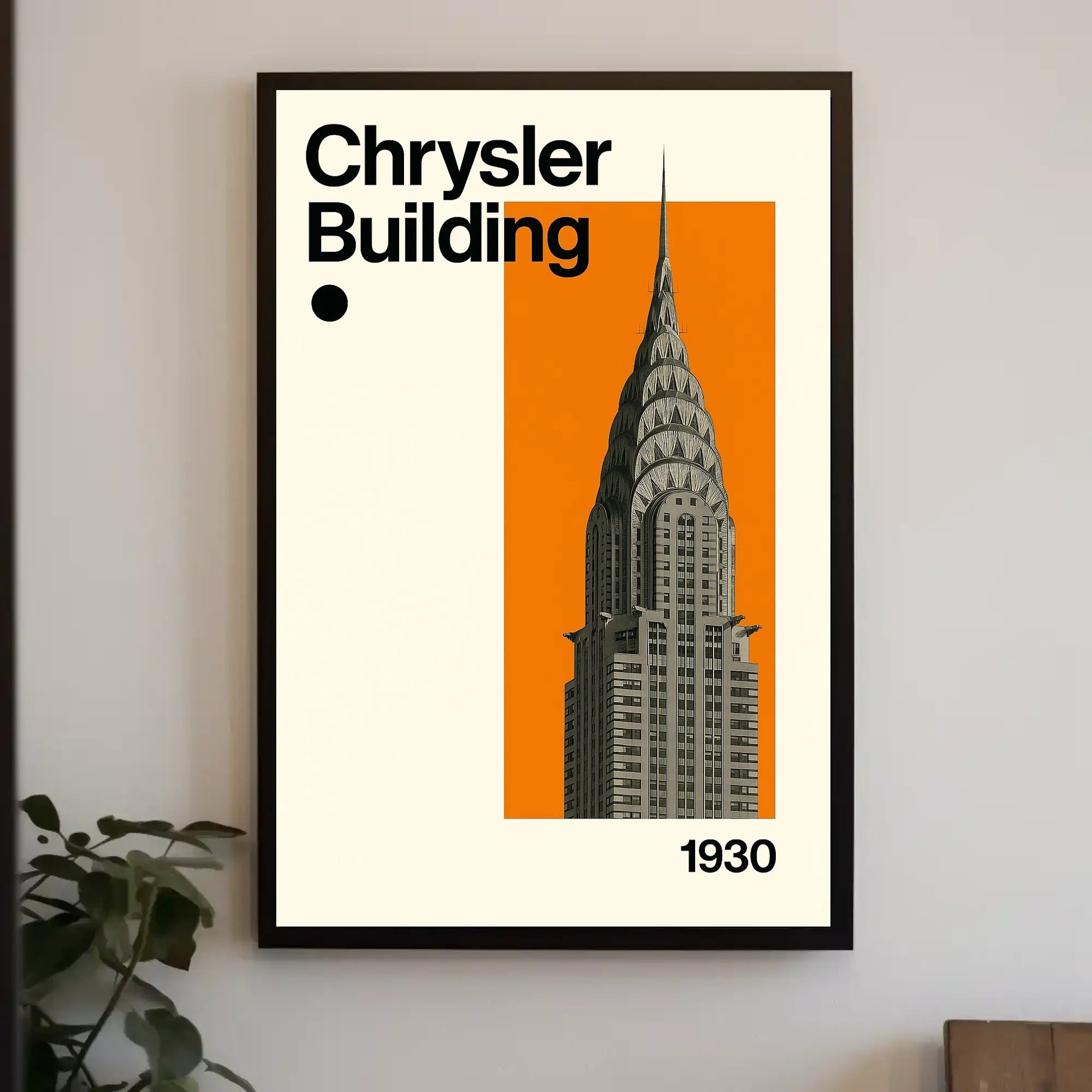 Chrysler Building Art Deco Skyscraper Poster - Cultural or Heritage Poster