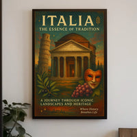 Italia The Essence Of Tradition Poster