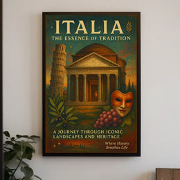 Italia The Essence Of Tradition Poster