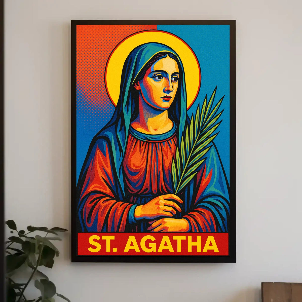 St. Agatha Poster