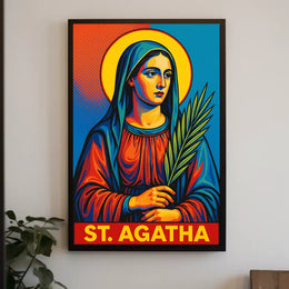 St. Agatha Poster