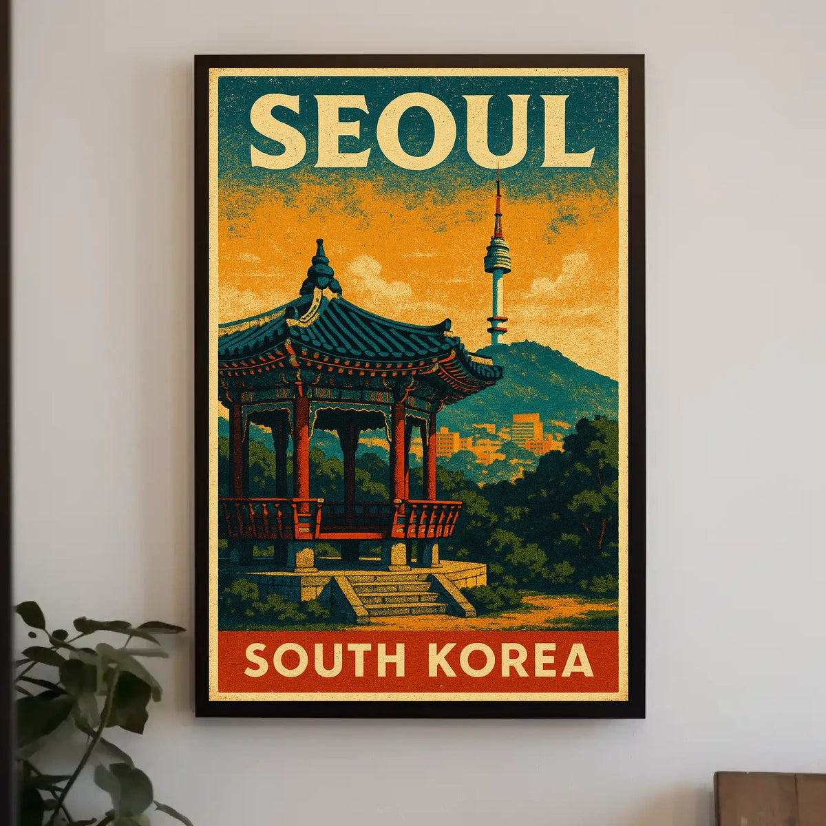 Seoul, South Korea Poster