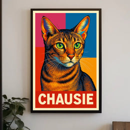 Chausie Cat Poster