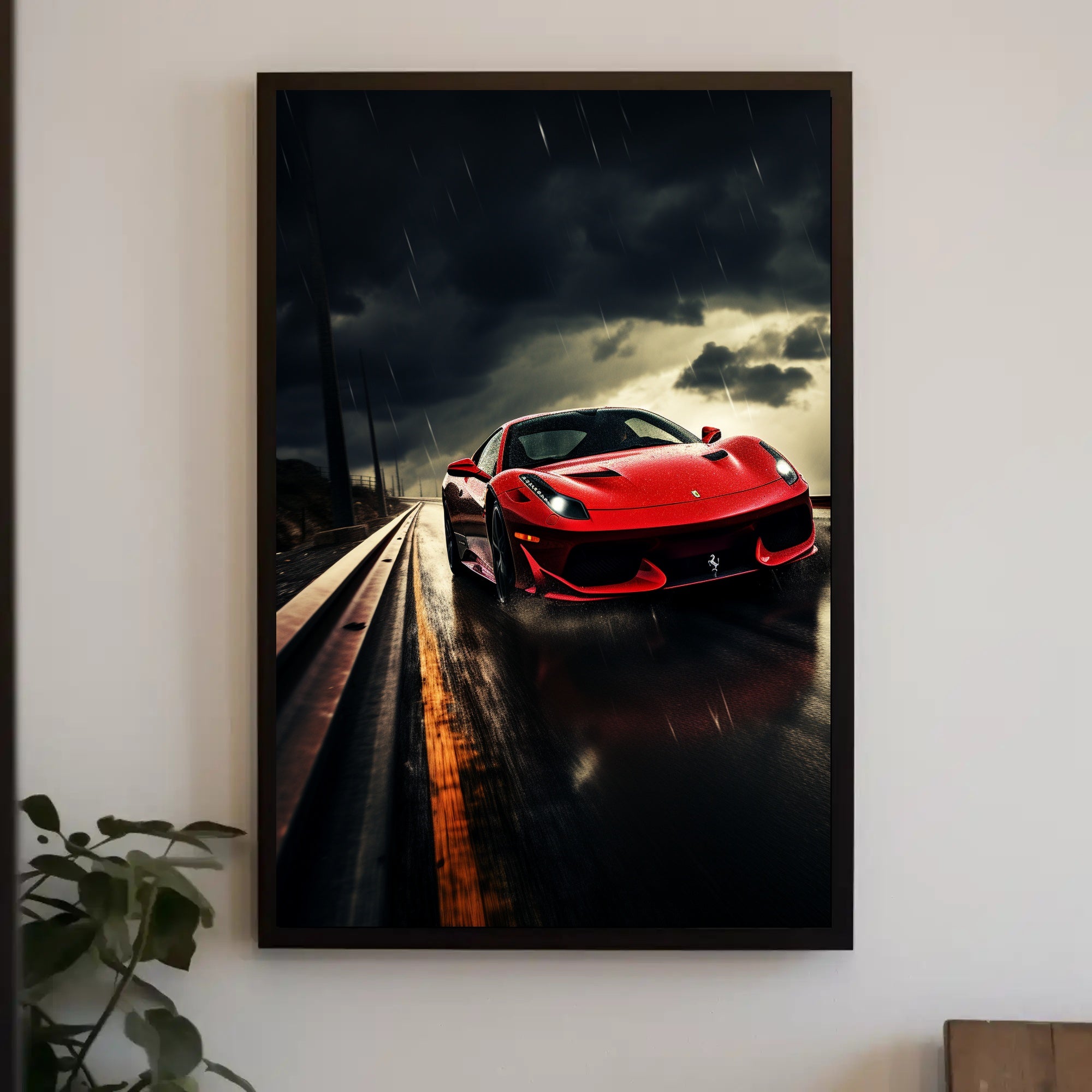 Speed And Storm Poster