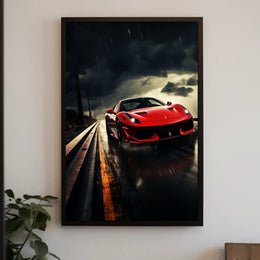 Speed And Storm Poster