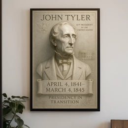 John Tyler 10th President Poster