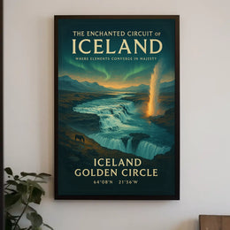 The Enchanted Circuit of Iceland Poster