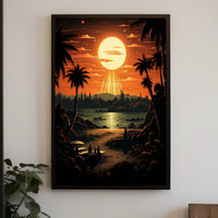 Sunset Serenity Poster