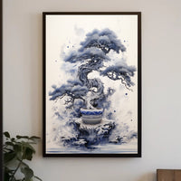 Serene Bonsai Art Poster PosterGoat