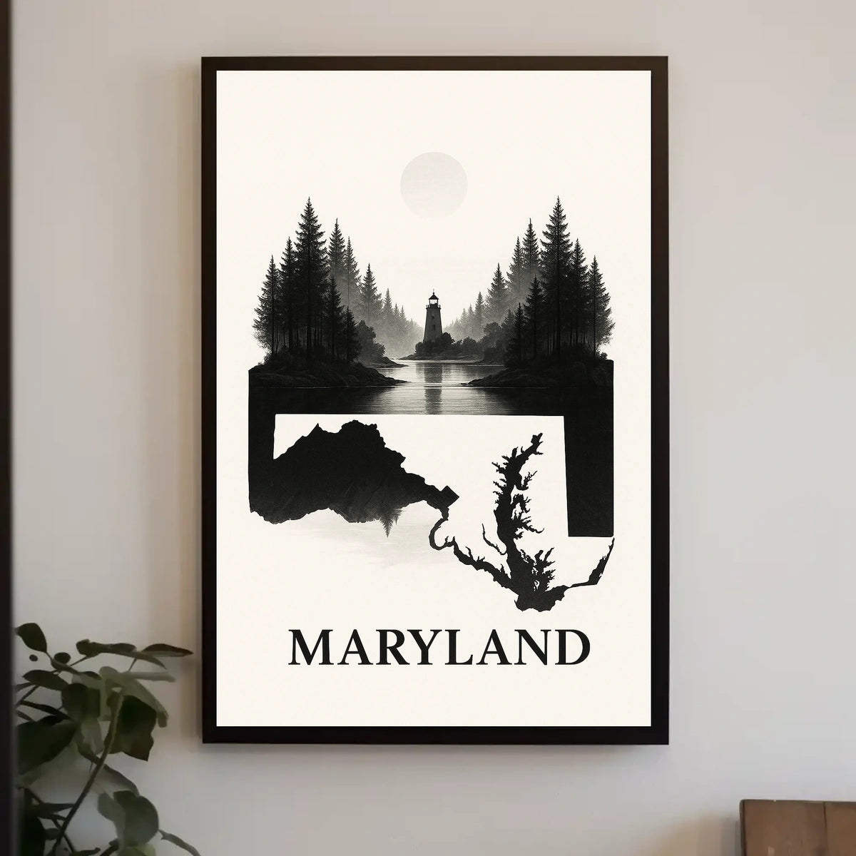Maryland Scenic Poster
