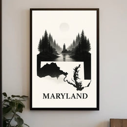 Maryland Scenic Poster