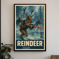 Reindeer Patrol Poster