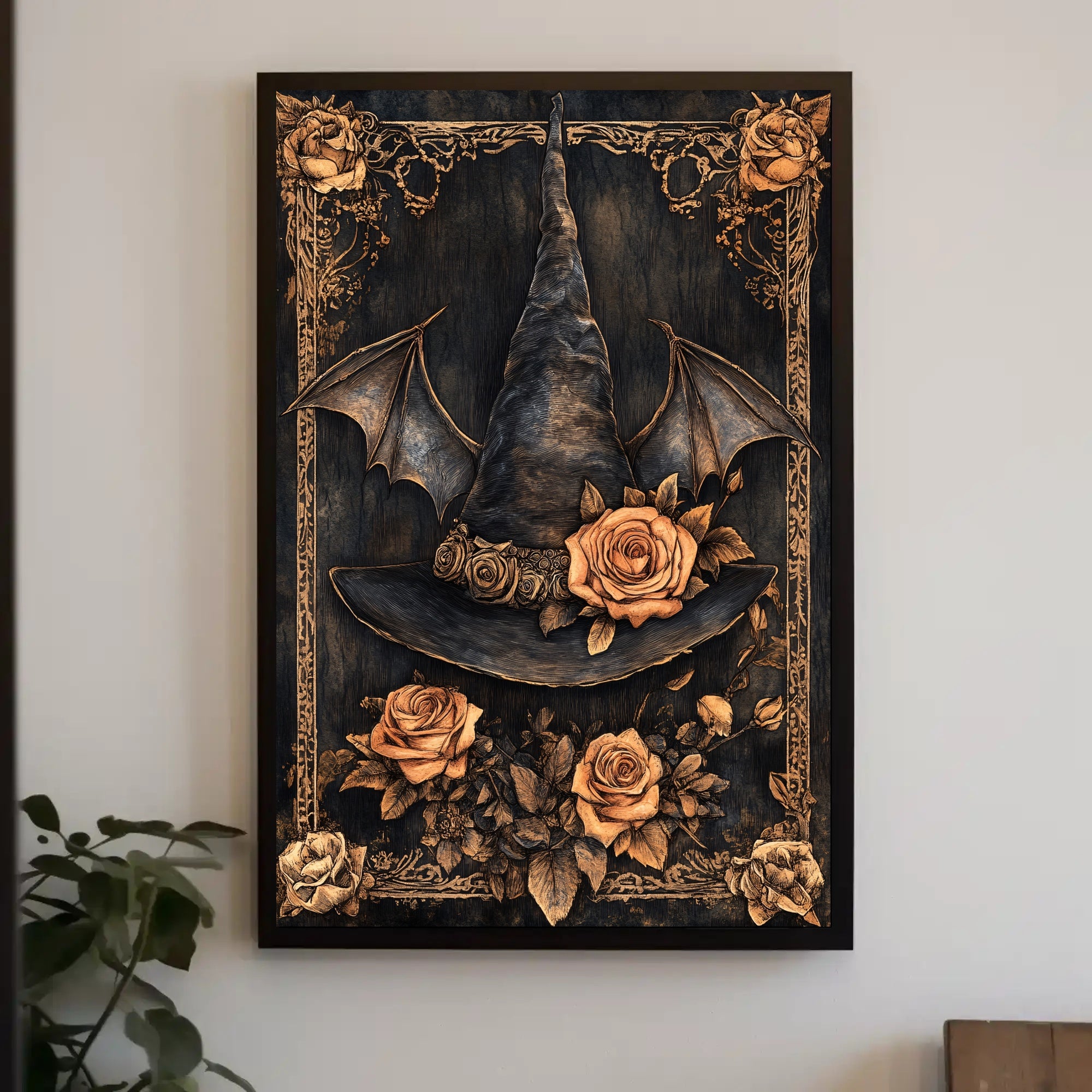 Enchanted WitchS Hat Poster
