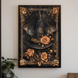 Enchanted WitchS Hat Poster