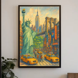 New York City Vibes Poster