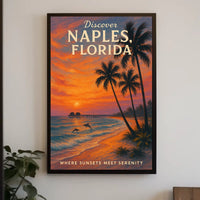 Discover Naples, Florida Poster